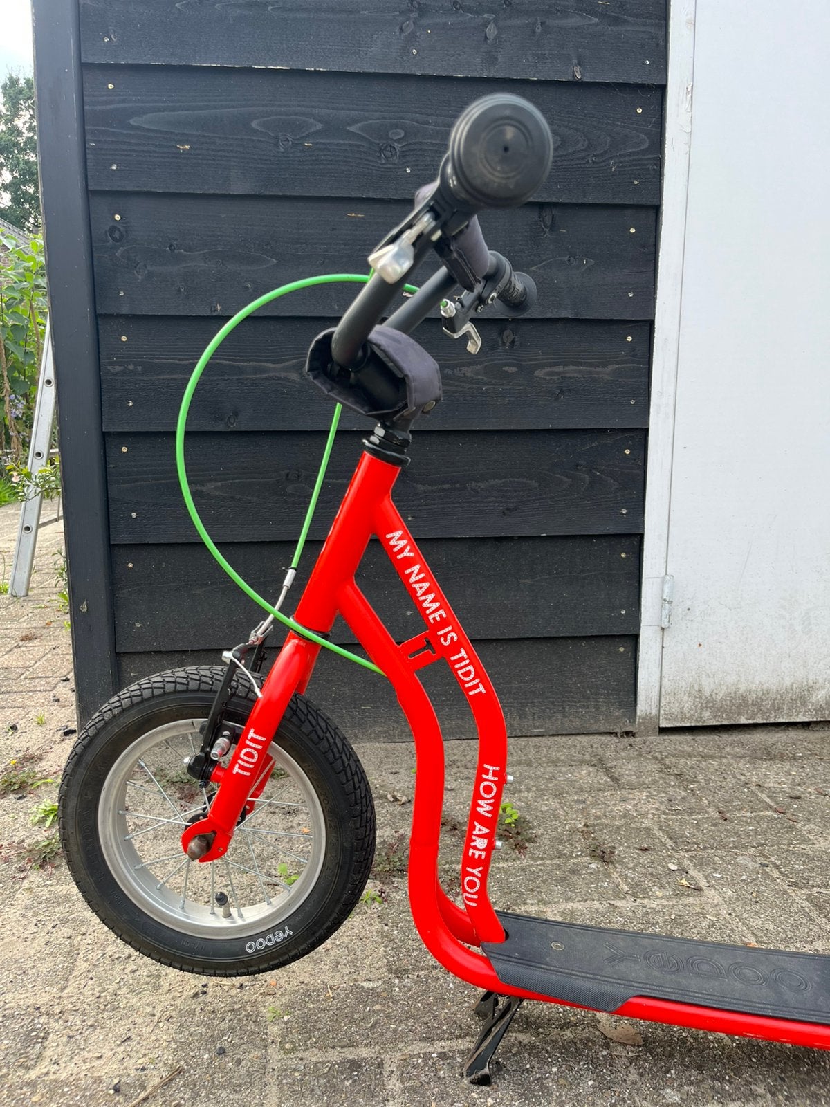 Super leuke step Yedoo Tidit Red, Ophalen, Gebruikt, Gewone step