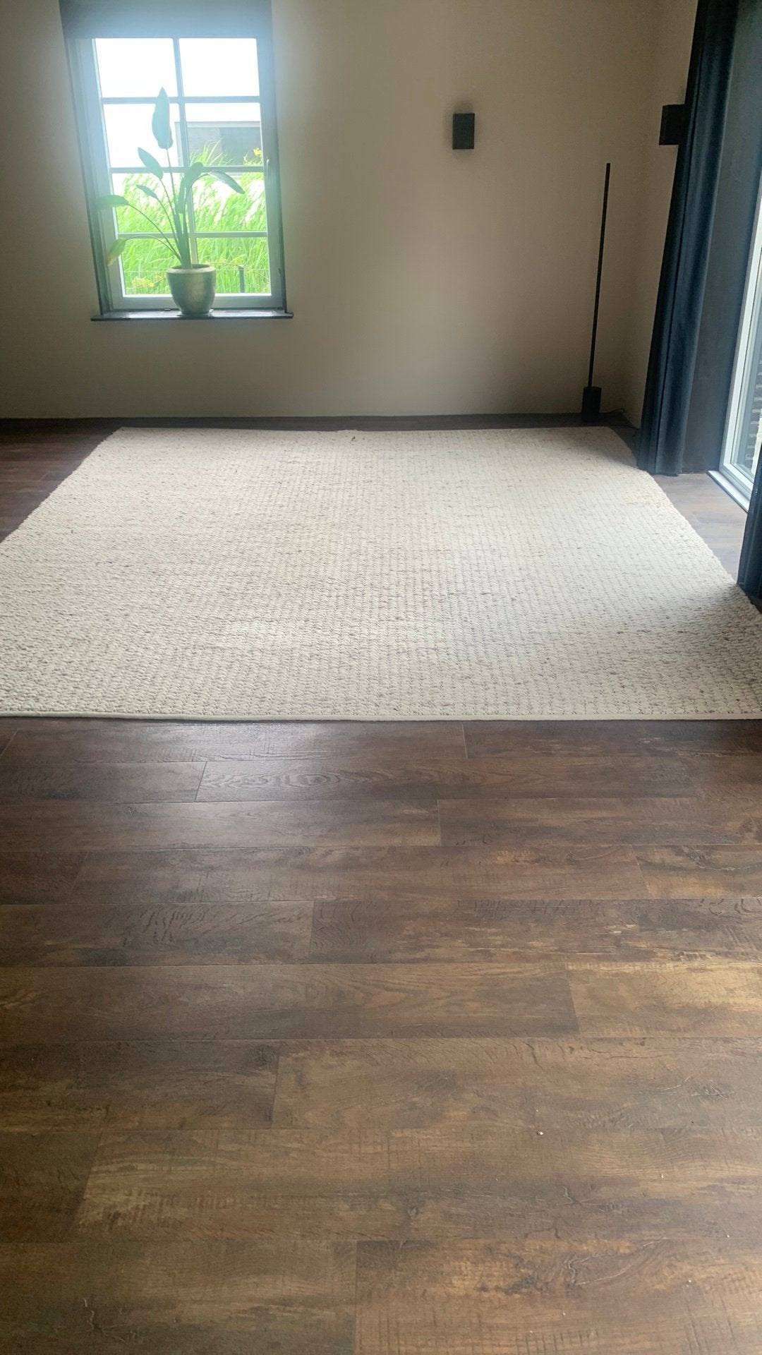 Wollen kleed, Gebruikt, 75 m² of meer, Ophalen of Verzenden, Crème