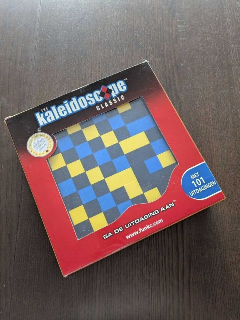 kaleidoscope bordspel, Hobby en Vrije tijd, Een of twee spelers, Ophalen of Verzenden, Zo goed als nieuw, Onbekend