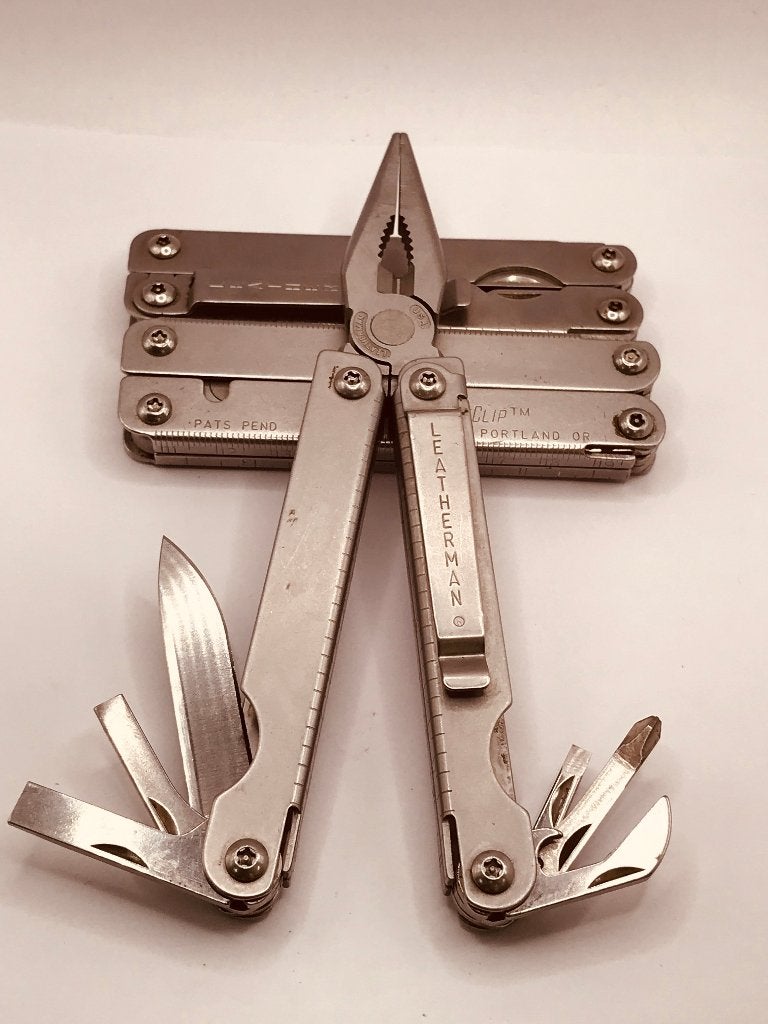 RARE Leatherman SIDECLIP Multi-tool (Retired) Lightweight, Gebruikt, Maarten@MrMultitool.com, Ophalen of Verzenden, MrMultitool.com