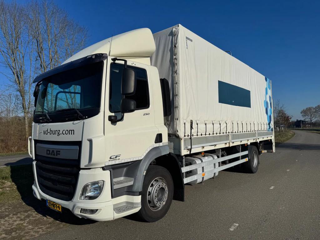 DAF CF 250 Bakwagen (bj 2015), Auto's, Vrachtwagens, Particulier, ABS, Airconditioning, Centrale vergrendeling, Cruise Control