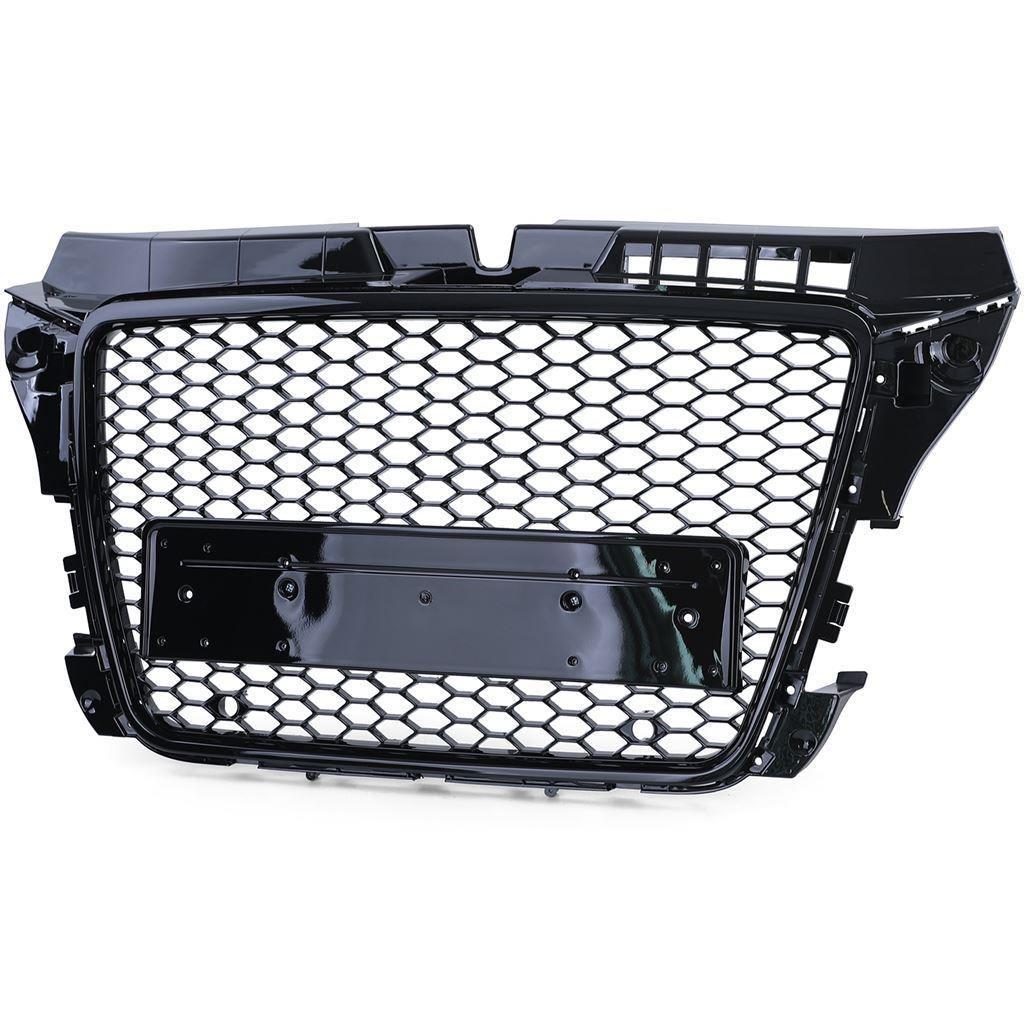 Sport Grill Zwart Honingraat Geschikt voor Audi A3 8P RS3 Lo, Verzenden, Automotive Parts, A.parts@hotmail.nl, Trasmolenlaan 12 3447 GZ Woerden