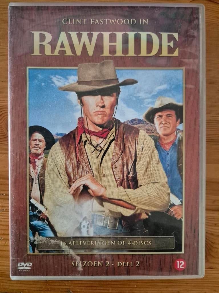 Rawhide - Seizoen 2 Deel 2 (DVD) met Clint Eastwood, Boxset, Ophalen of Verzenden, Zo goed als nieuw, Actie en Avontuur