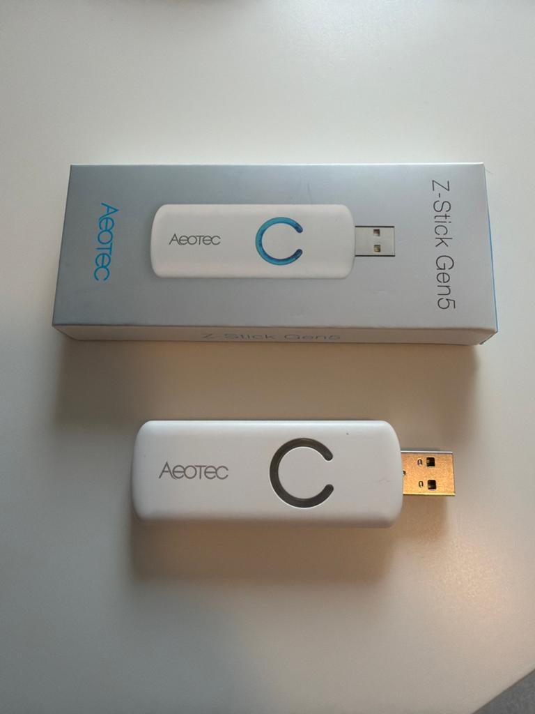 Aeotec Z-stick Gen5 Z-Wave Plus USB-stick ZW090-C, Computers en Software, USB Sticks, Gebruikt, Ophalen of Verzenden