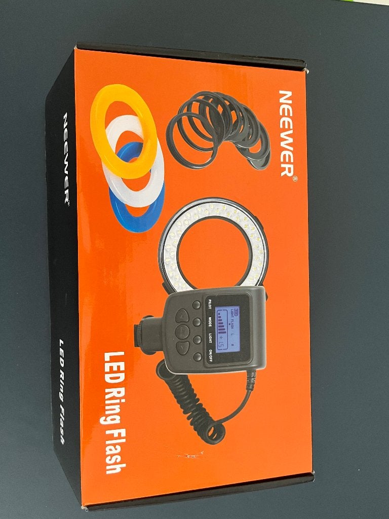 Neewer LED Ringflitser voor Macrofotografie, Verzenden, Nieuw, Overige merken