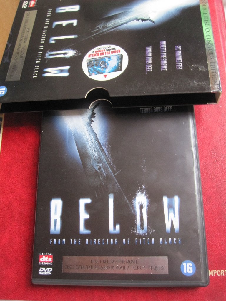 Below (2002) 2 disc, Engels, Vanaf 16 jaar, Nederlands, Actiethriller
