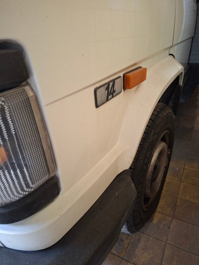 Fiat Camper voorscherm roestvrij scherm j5 peugeot, Verzenden, Gebruikt