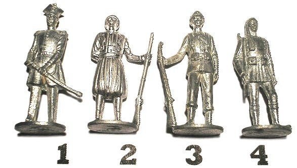 06z-Ferrero kinder surprise metal SOLDATEN 1830-1915, Ophalen of Verzenden, Zo goed als nieuw, Overige typen