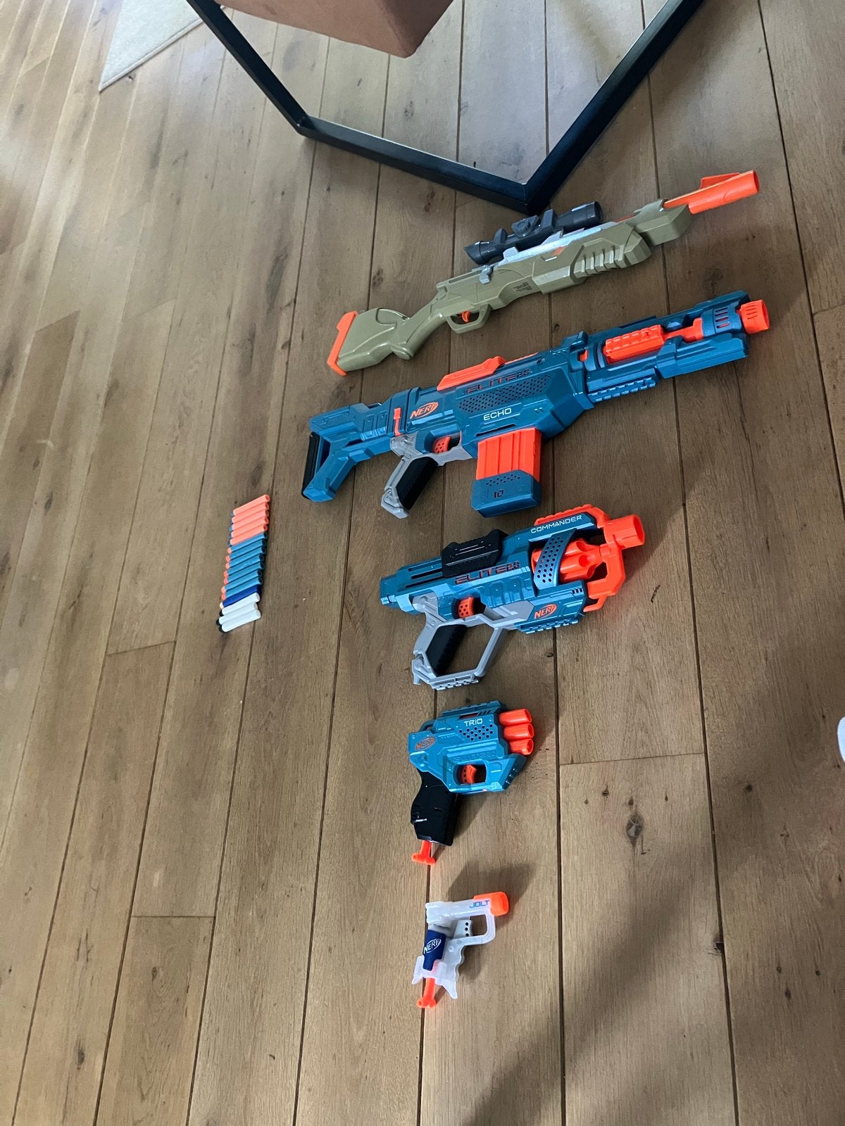Nerf Blaster Collectie - 5 Blasters met Accessoires, Ophalen, Gebruikt
