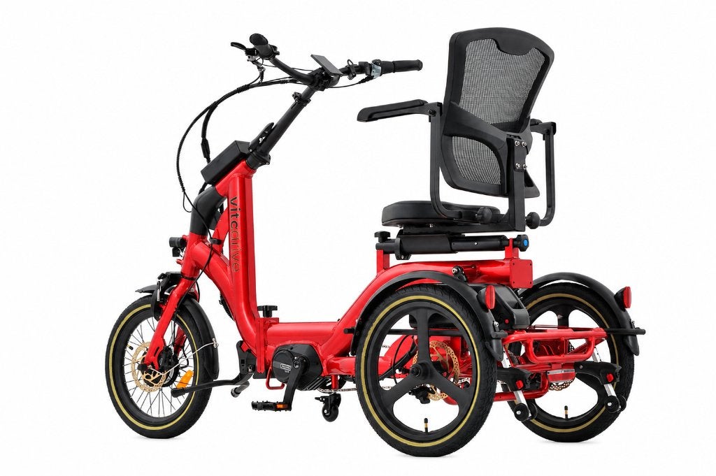 De VitaDrive zitdriewielfiets binnenkort ook in het Rood!, VitaDrive, VitaDrive, Nieuw, Ophalen of Verzenden
