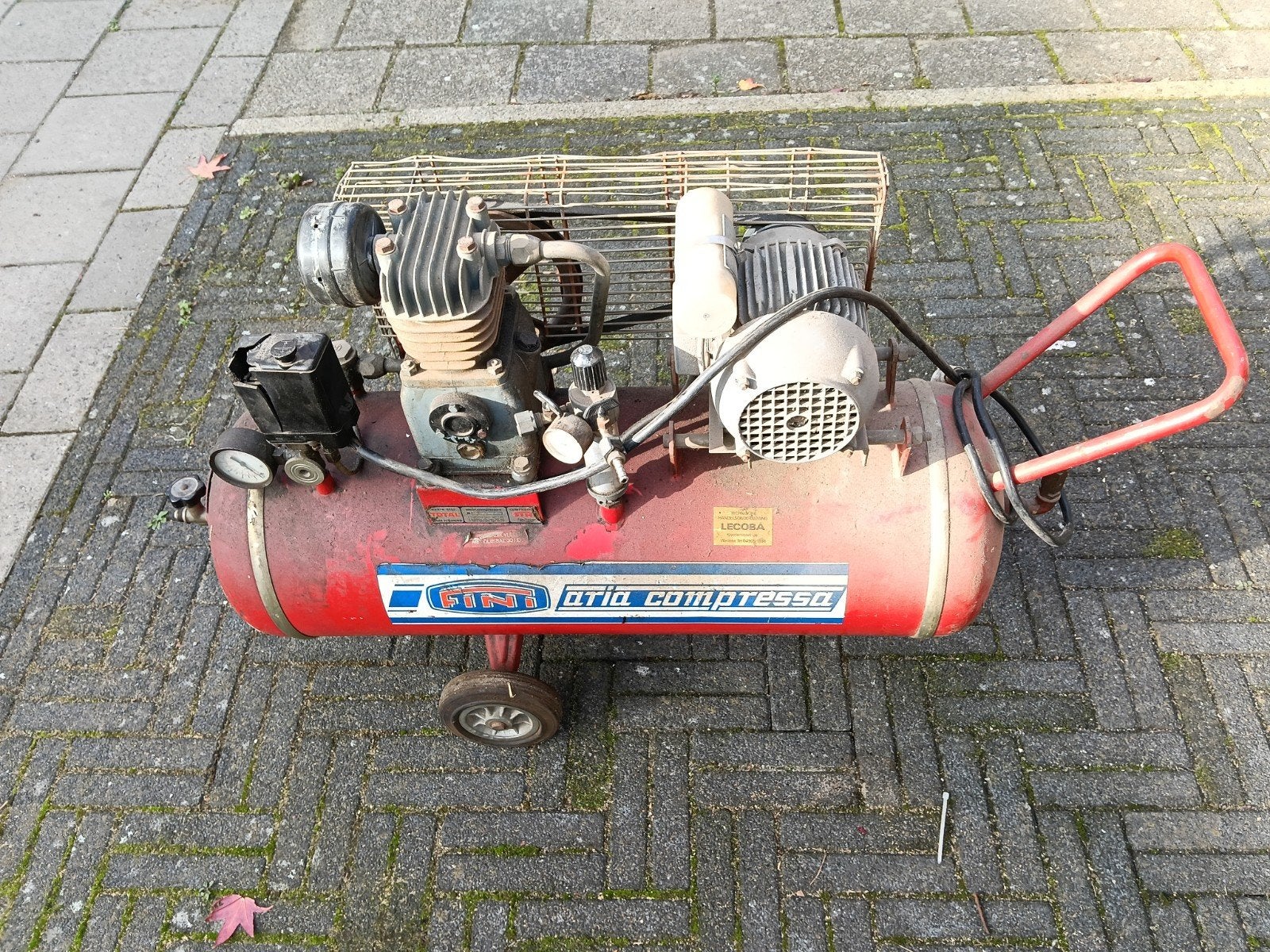 compressor, Ophalen, Gebruikt, Minder dan 200 liter/min