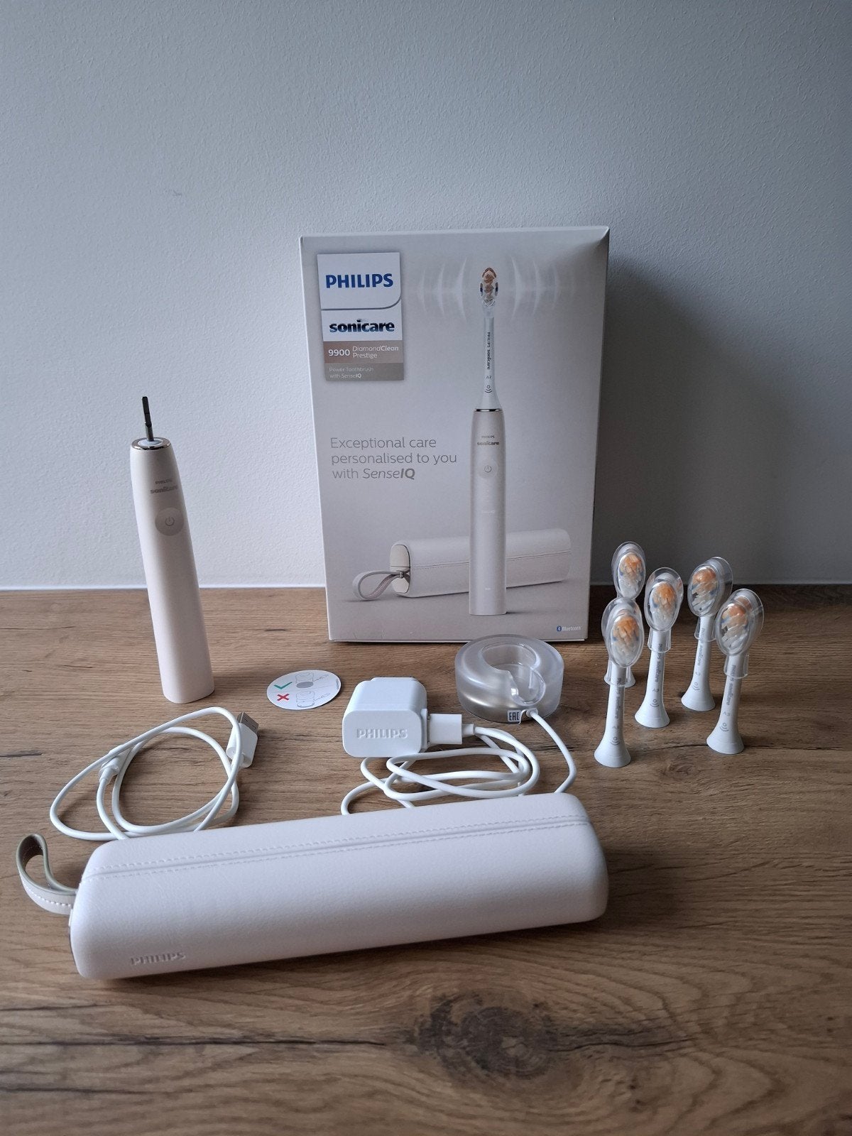 Philips sonicare 9900 diamond clean prestige, Ophalen of Verzenden, Zo goed als nieuw, Tandenborstel