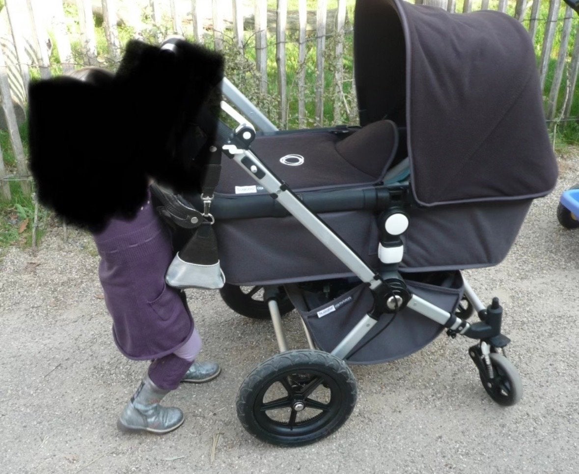 Bugaboo Cameleon kinderwagen met reiswieg en accessoires, Ophalen, Gebruikt, Bugaboo, Combiwagen
