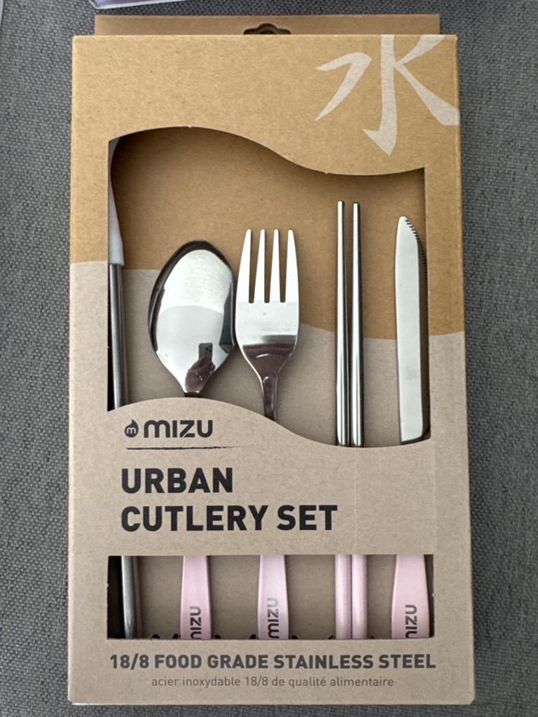 Mizu Urban Bestekset - RVS - Nieuw in verpakking, Nieuw, Ophalen of Verzenden, Rvs of Chroom, Vaatwasserbestendig