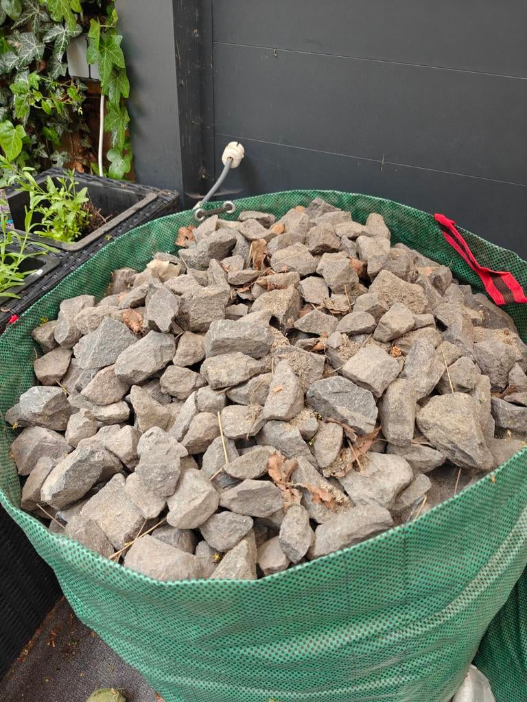Gratis op te halen - Basalt Split, grote hoeveelheid, Ophalen, Gebruikt, Split, Basalt