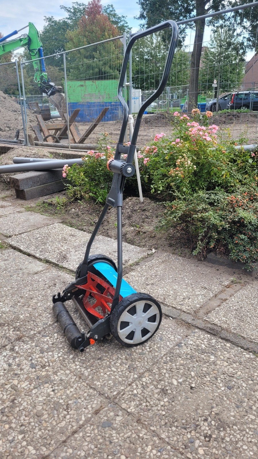 Gardena 330 Handgrasmaaier - Zo goed als nieuw, Tuin en Terras, Ophalen, Handgrasmaaier, Zo goed als nieuw, 30 t/m 39 cm