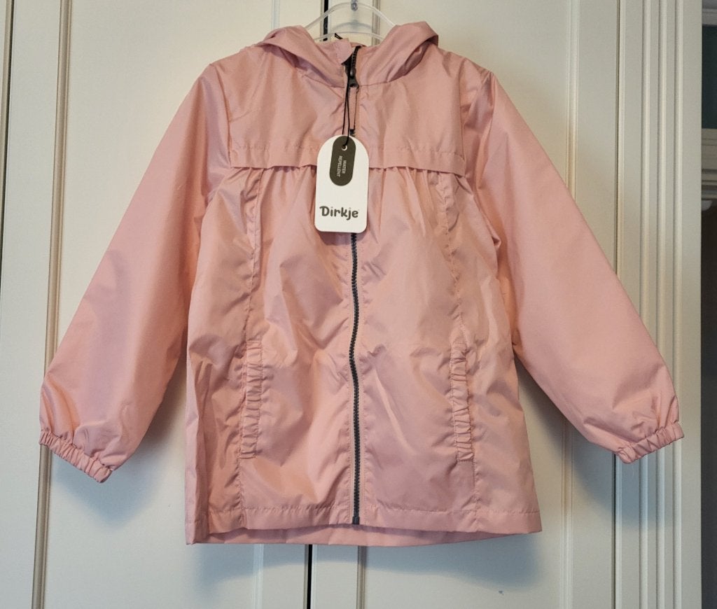 Nieuw! Dirkje zomerjas, roze, waterafstotend, maat 116, Kinderen en Baby's, Kinderkleding | Maat 116, Meisje, Dirkje, Nieuw, Ophalen of Verzenden
