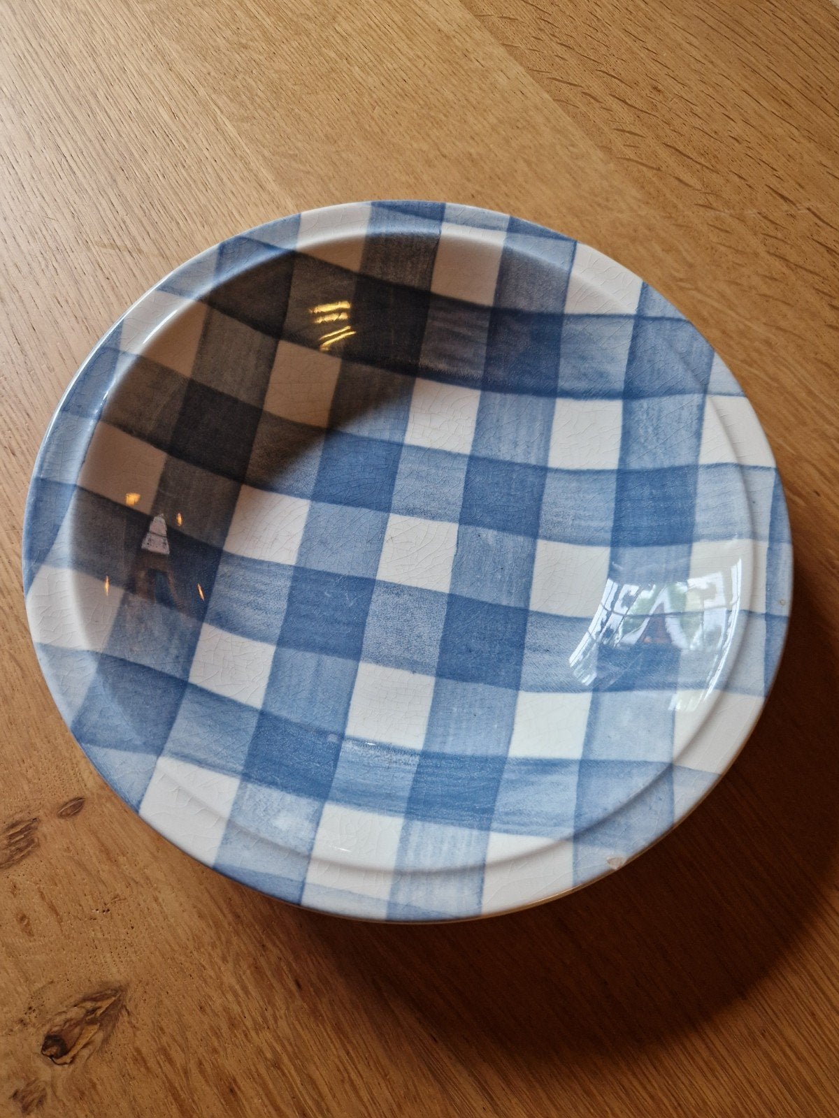GEBLOKT DIEP BORD GRINDLEY, Ophalen of Verzenden, Zo goed als nieuw, Bord(en), Overige stijlen