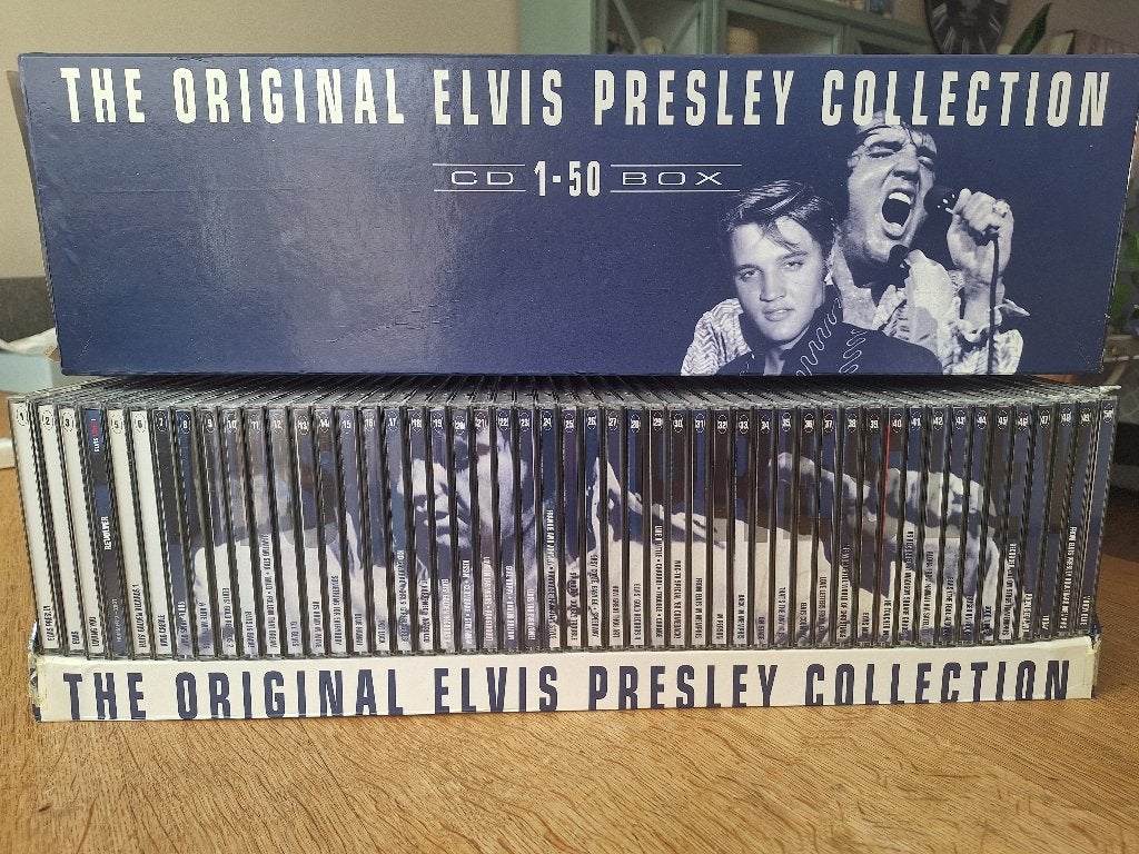elvis presley, Verzamelen, Ophalen, Zo goed als nieuw, Cd of Plaat