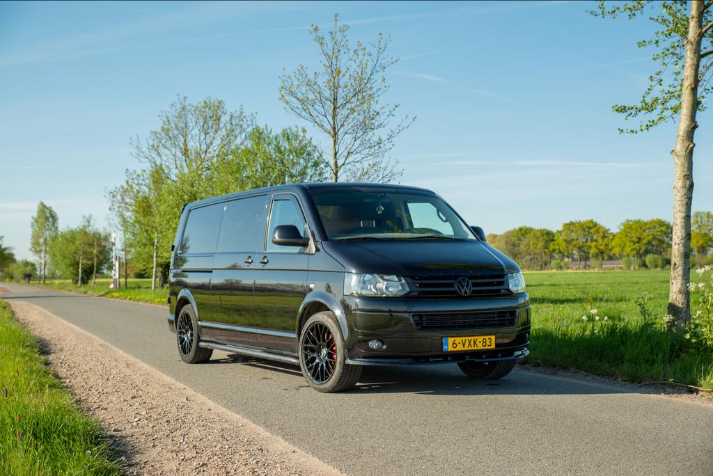 Volkswagen Transporter!! Nette staat!!, Auto's, Euro 5, Stof, Zwart, 4 cilinders