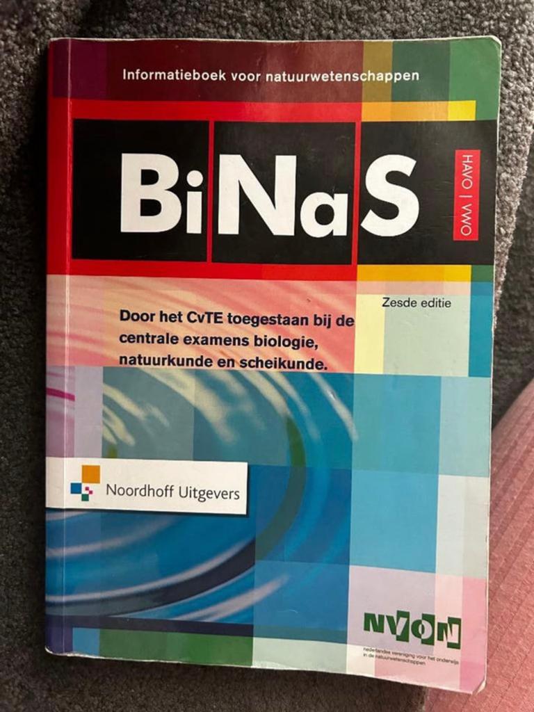 Binas havo/vwo, Boeken, Ophalen of Verzenden, Zo goed als nieuw, Natuurwetenschap