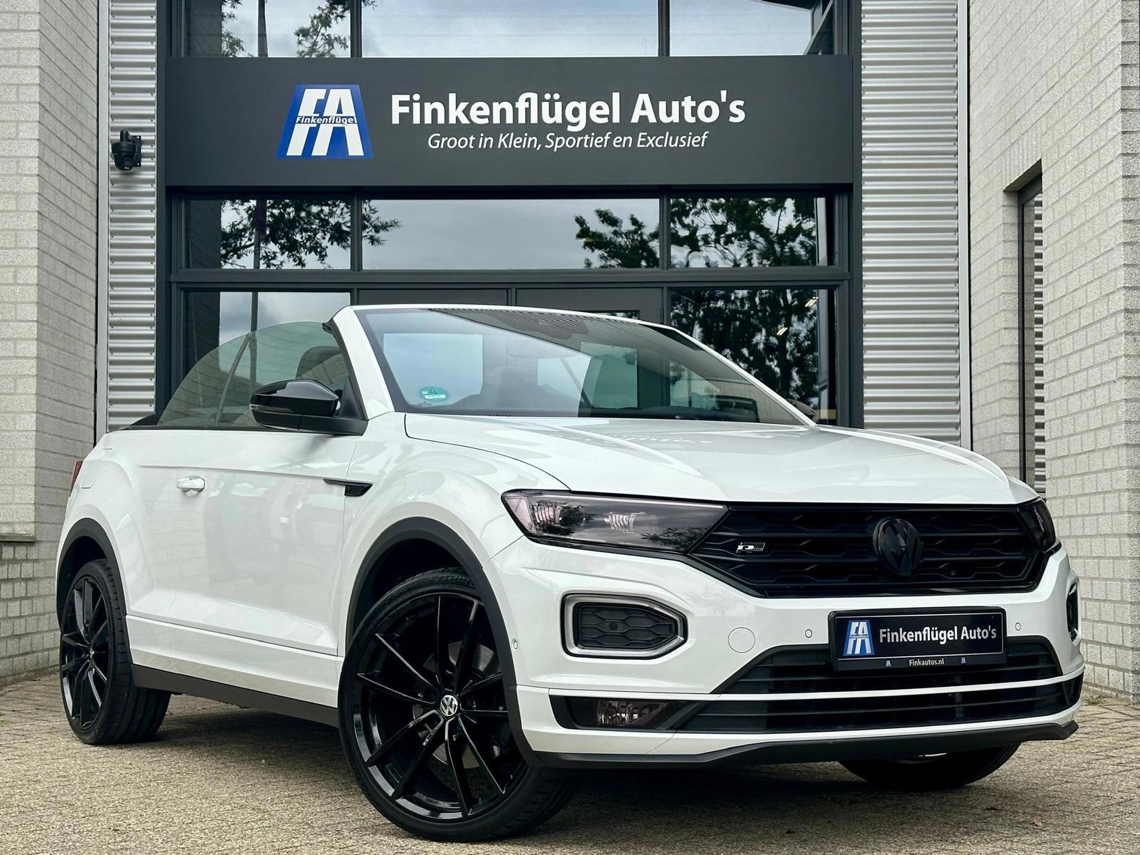 Volkswagen T-Roc Cabrio 1.5 TSI R-Line |Beats | Leder |Trekh, 15 km/l, 4 cilinders, Wit, Leder