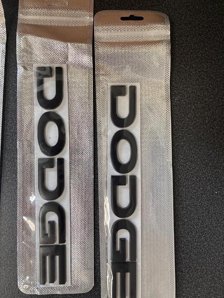 Dodge Emblemen - Zwart en Chroom, Ophalen of Verzenden