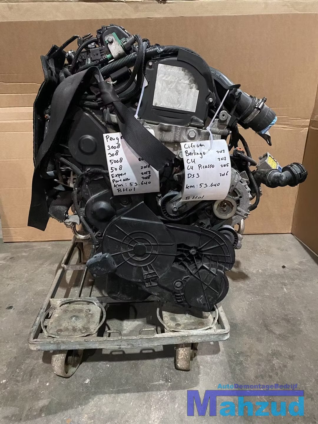 Peugeot 308 2008 208 1.2 Motorblok BH01 MOTOR ENGINE MOTEUR, Taurusavenue 1
2132 LS  Hoofddorp, NL, Gebruikt, Contact.group@renault.com