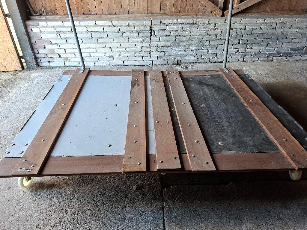 verrijdbare kunststof pallets, Ophalen, 100 cm of meer, 60 cm of meer, Overige typen