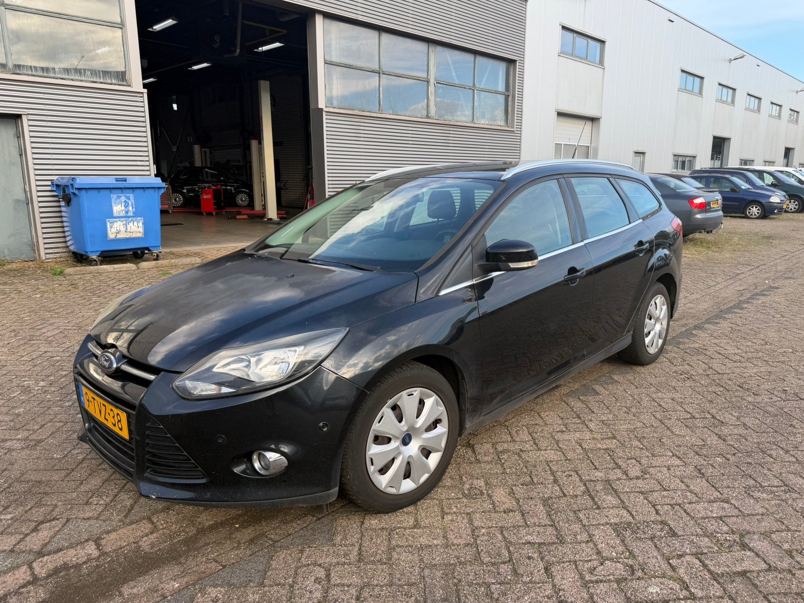 Ford Focus 1.6 Tdci 77KW Wagon 2014 Zwart, 4 cilinders, Zwart, Origineel Nederlands, 1560 cc