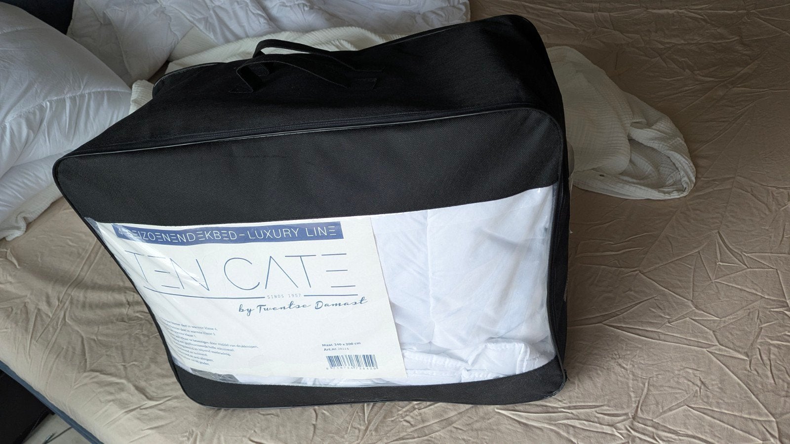 All season dekbed 240x200, Ophalen, Wit, Beddengoedset, Tweepersoons