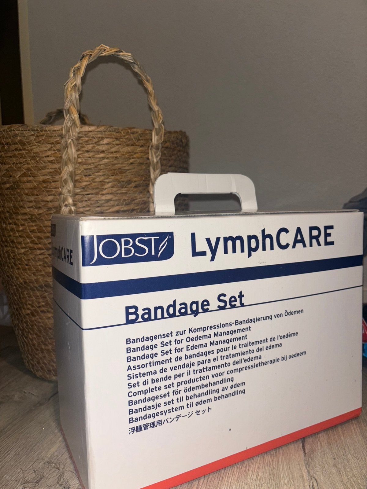 compleet pakket lymphcare zwachtelmaterialen huidtherapie, Verzenden, Zo goed als nieuw
