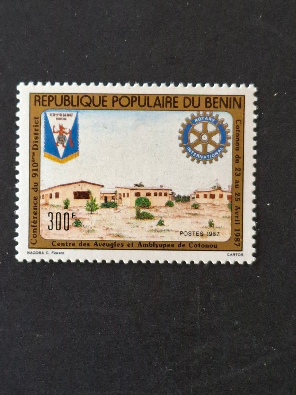 Benin Mi 453.  100% pf, Verzenden, Overige landen, Postfris