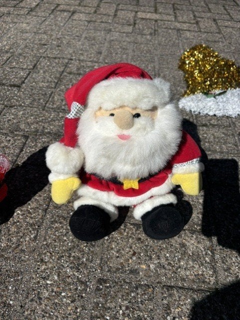 Kerstman knuffel, Diversen, Ophalen, Gebruikt