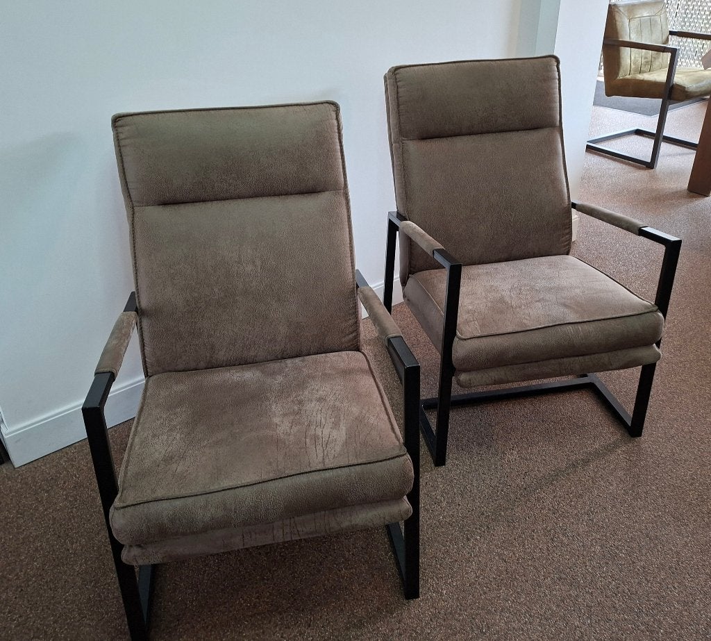 Stoelen, Huis en Inrichting, Fauteuils, Ophalen, Minder dan 75 cm, Overige materialen, Zo goed als nieuw