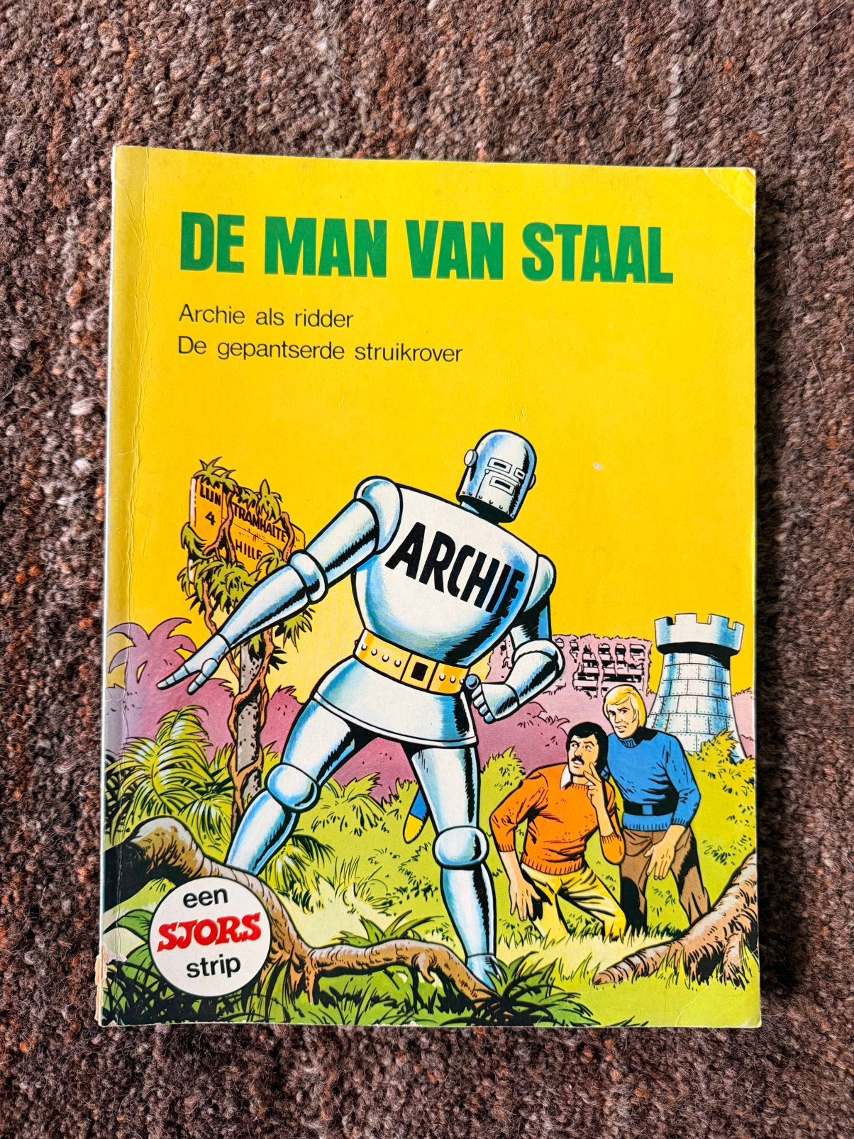 Archie de Man van Staal, Eén stripboek, Ophalen of Verzenden, Gelezen