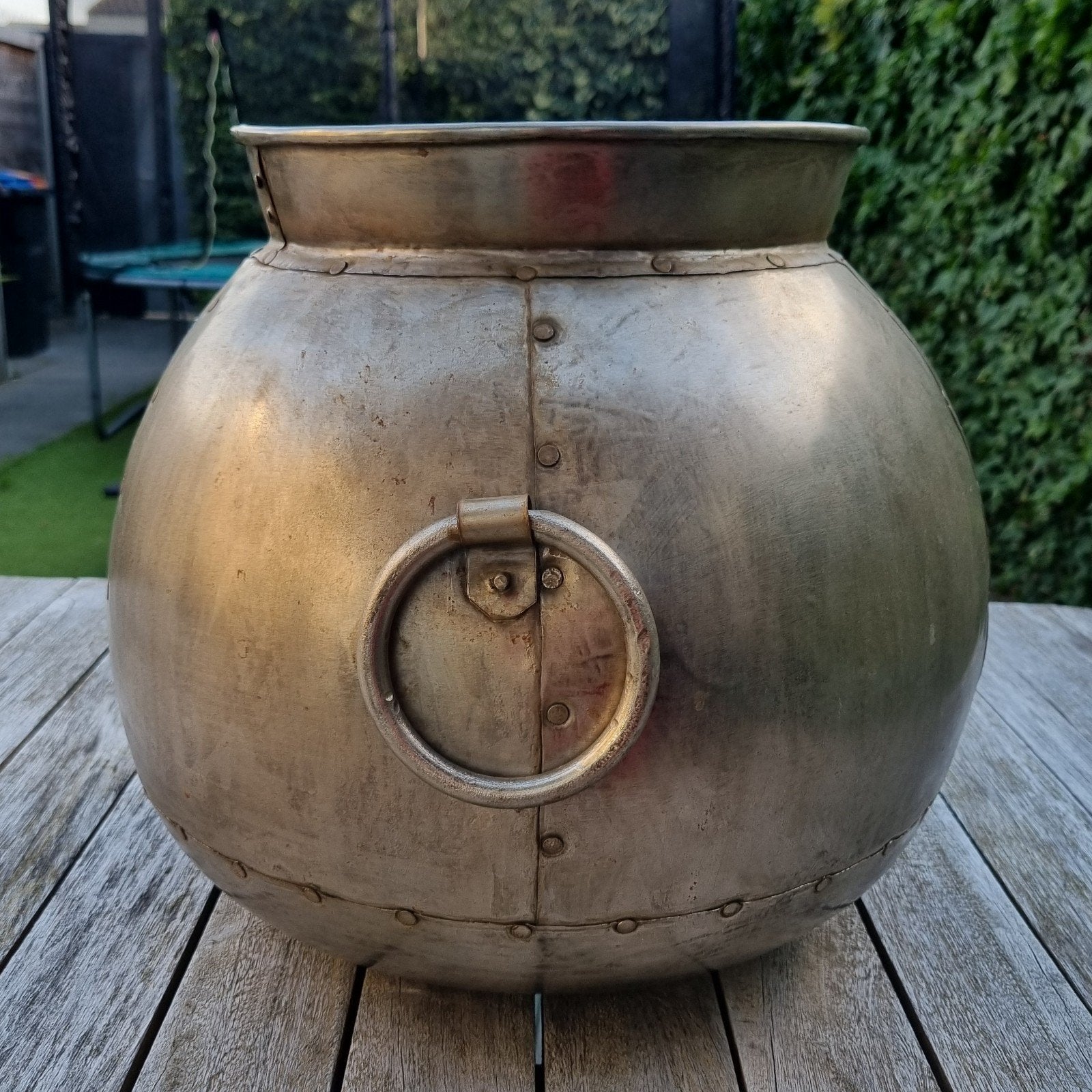 Lifestyle pot / vaas / kruik doorsnede 34 cm, Ophalen, Overige materialen, Overige kleuren, Zo goed als nieuw