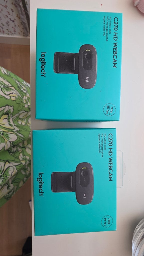 Webcam, Computers en Software, Webcams, Ophalen, MacOS, Nieuw, Logitec