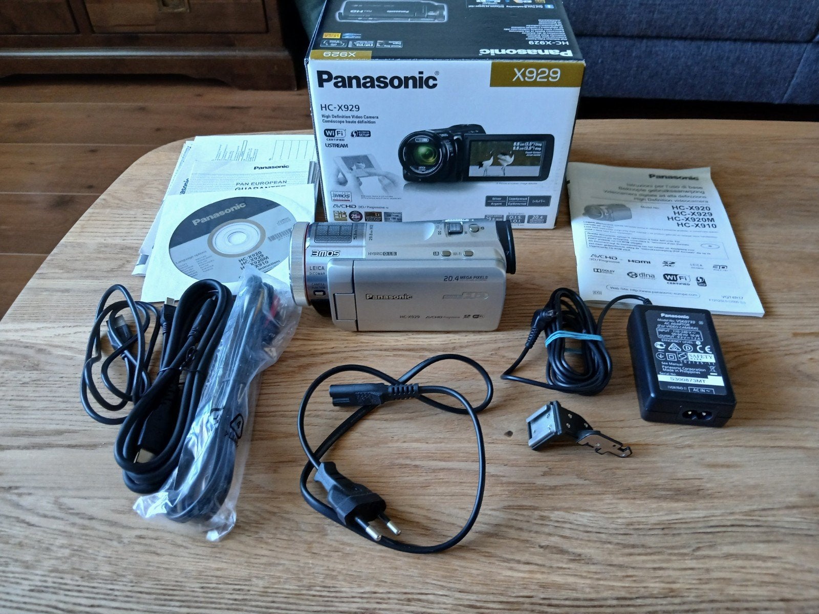 Zeer nette Panasonic HC-X929 (HC-X920), Full HD, Panasonic, Ophalen of Verzenden, Zo goed als nieuw