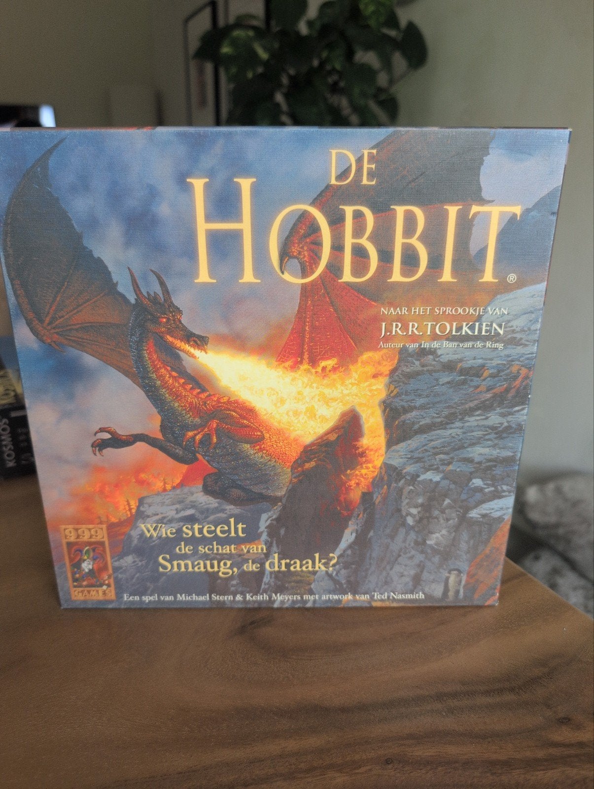 De Hobbit: Wie steelt de schat van Smaug, de draak?, Drie of vier spelers, Ophalen of Verzenden, Gebruikt, 999 Games