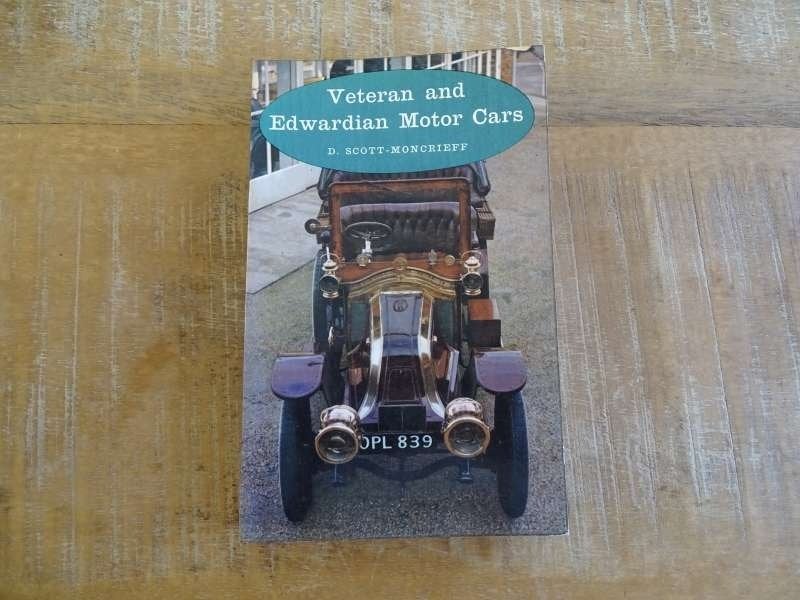 Veteran and Edwardian Motor Cars - Historie Boek - Druk 1961, Verzenden, Gelezen, Algemeen