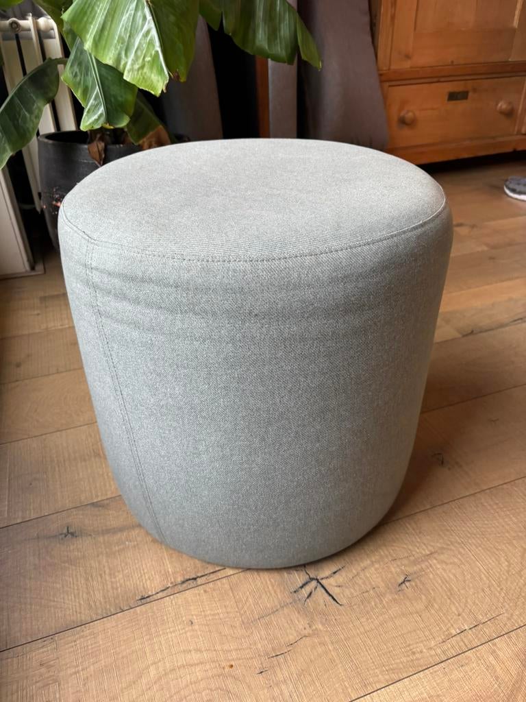 Hocker Sofa company groen, Huis en Inrichting, Ophalen of Verzenden, Zo goed als nieuw, Rond