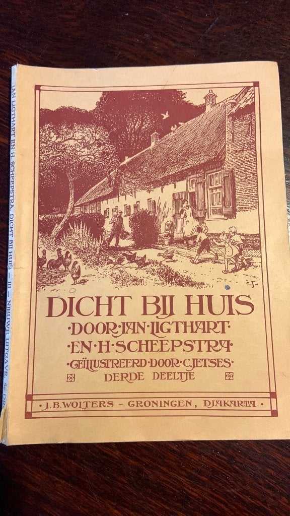 Dicht bij huis deel 3 - Jan Ligthart-H. Scheepstra, Ophalen of Verzenden, Zo goed als nieuw, Overige niveaus, Nederlands