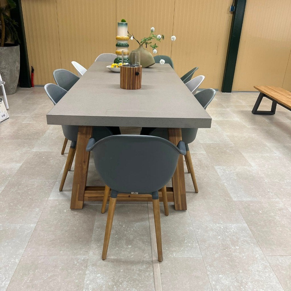Monda | Tuinset | Showroommodel, Tuin en Terras, Tuinsets en Loungesets, Ophalen, Kunststof, Gebruikt, Meer dan 8 zitplaatsen