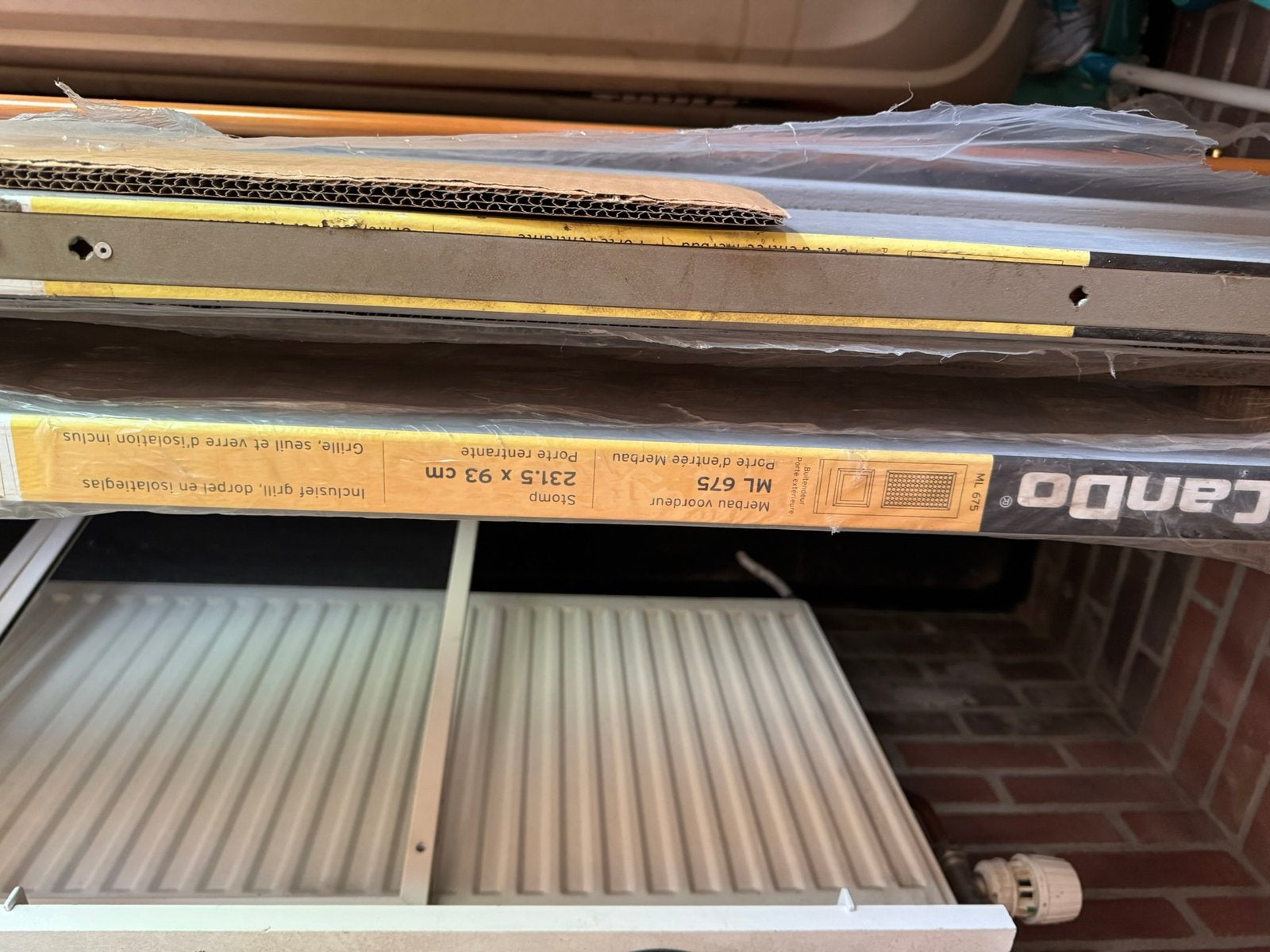 Cando merbau buitendeuren 93x231,5, Doe-het-zelf en Verbouw, 80 tot 100 cm, 215 cm of meer, Nieuw, Ophalen of Verzenden