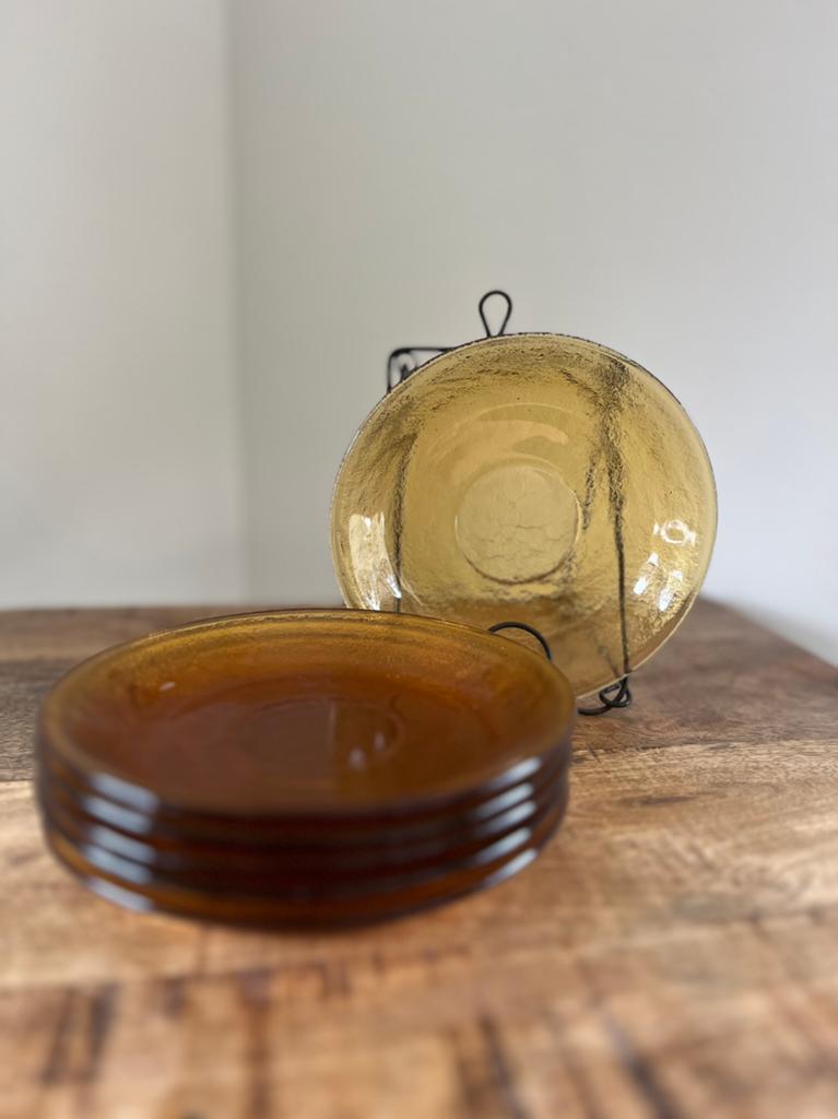 Zes Arcoroc Sierra servies schoteltjes / gebaksbordjes, Ophalen