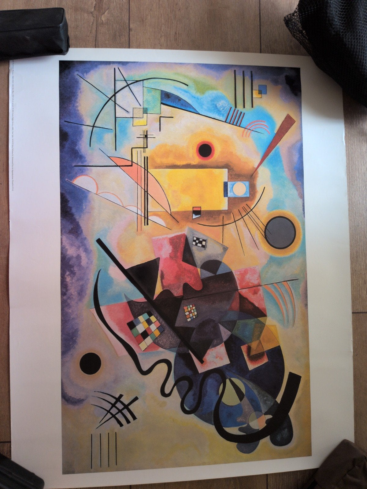 Kandinsky abstracte kunstprint, Ophalen of Verzenden