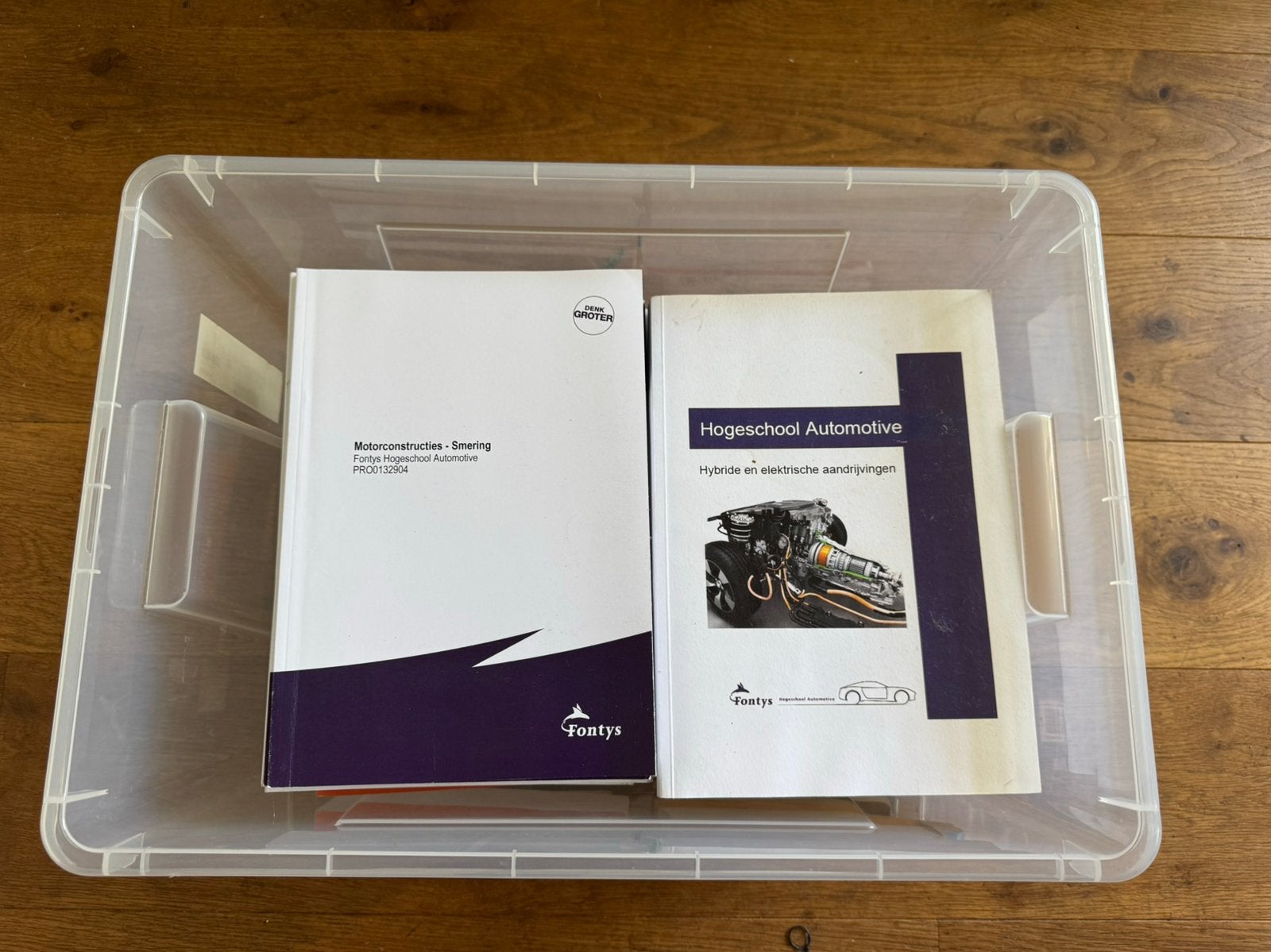 Fontys Automotive alle boeken jaar 1 en 2, Boeken, Ophalen of Verzenden, Beta, Zo goed als nieuw, HBO