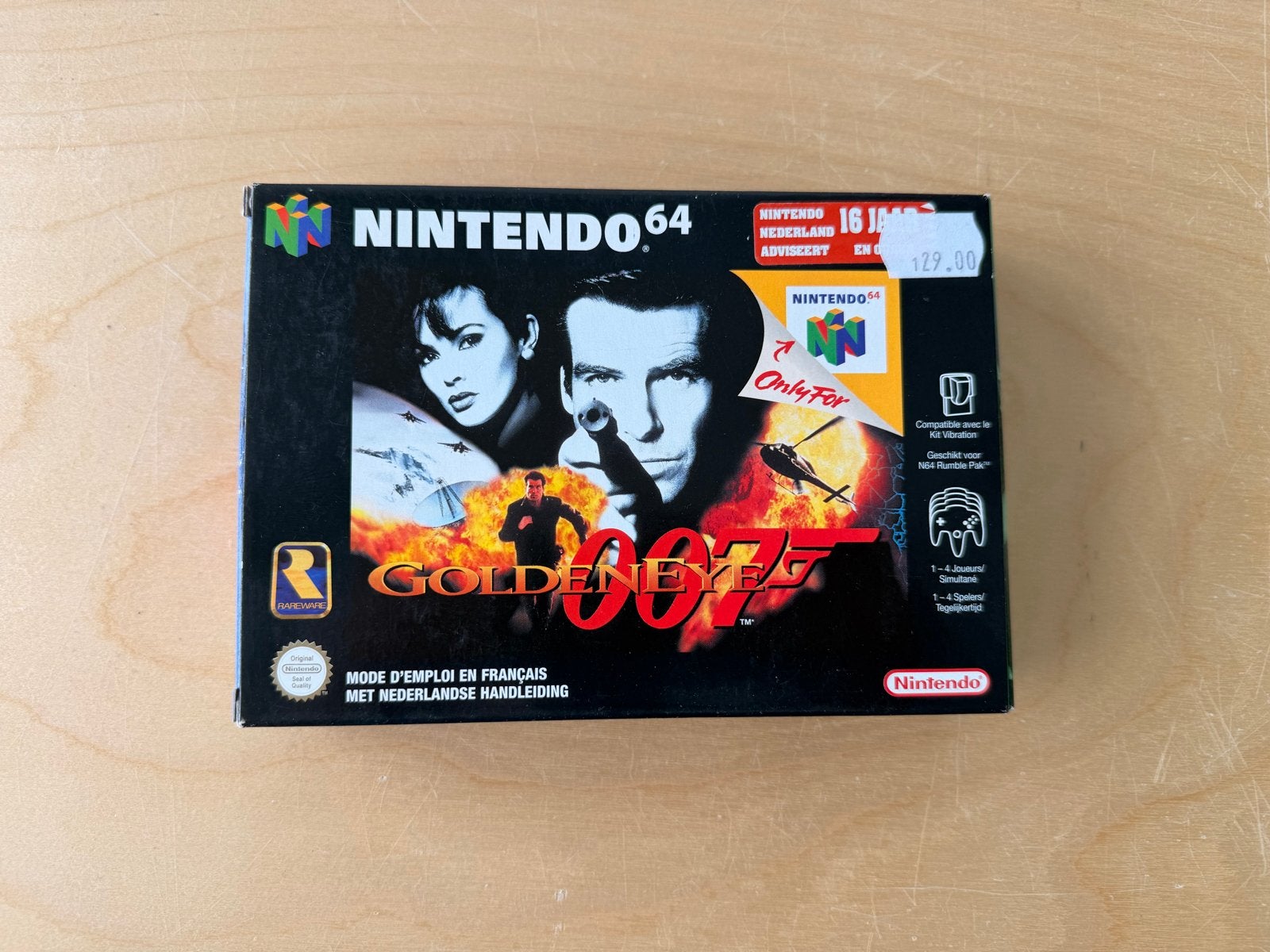 N64 GoldenEye 007 -, Shooter, Eén computer, Ophalen of Verzenden, Zo goed als nieuw