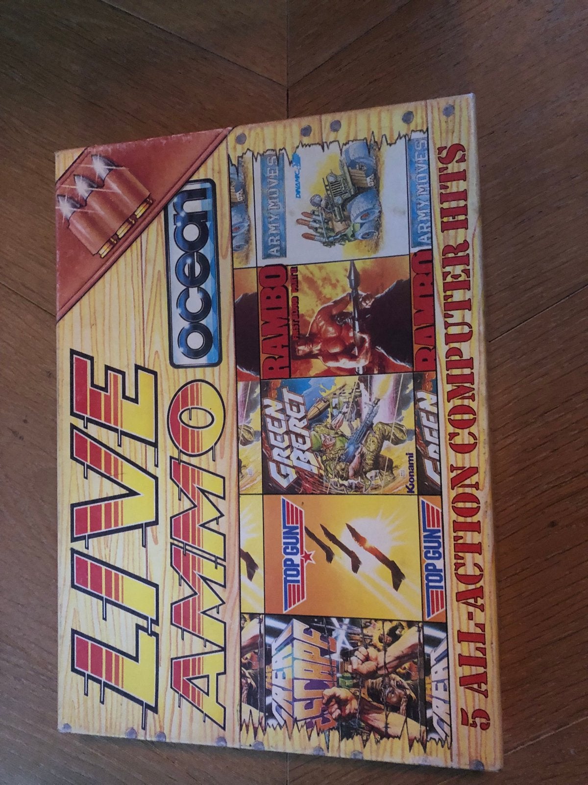 Spectrum 48: 5 All-Action Computer Hits (Ocean, 1987), Avontuur en Actie, Gebruikt, 1 speler, Ophalen of Verzenden